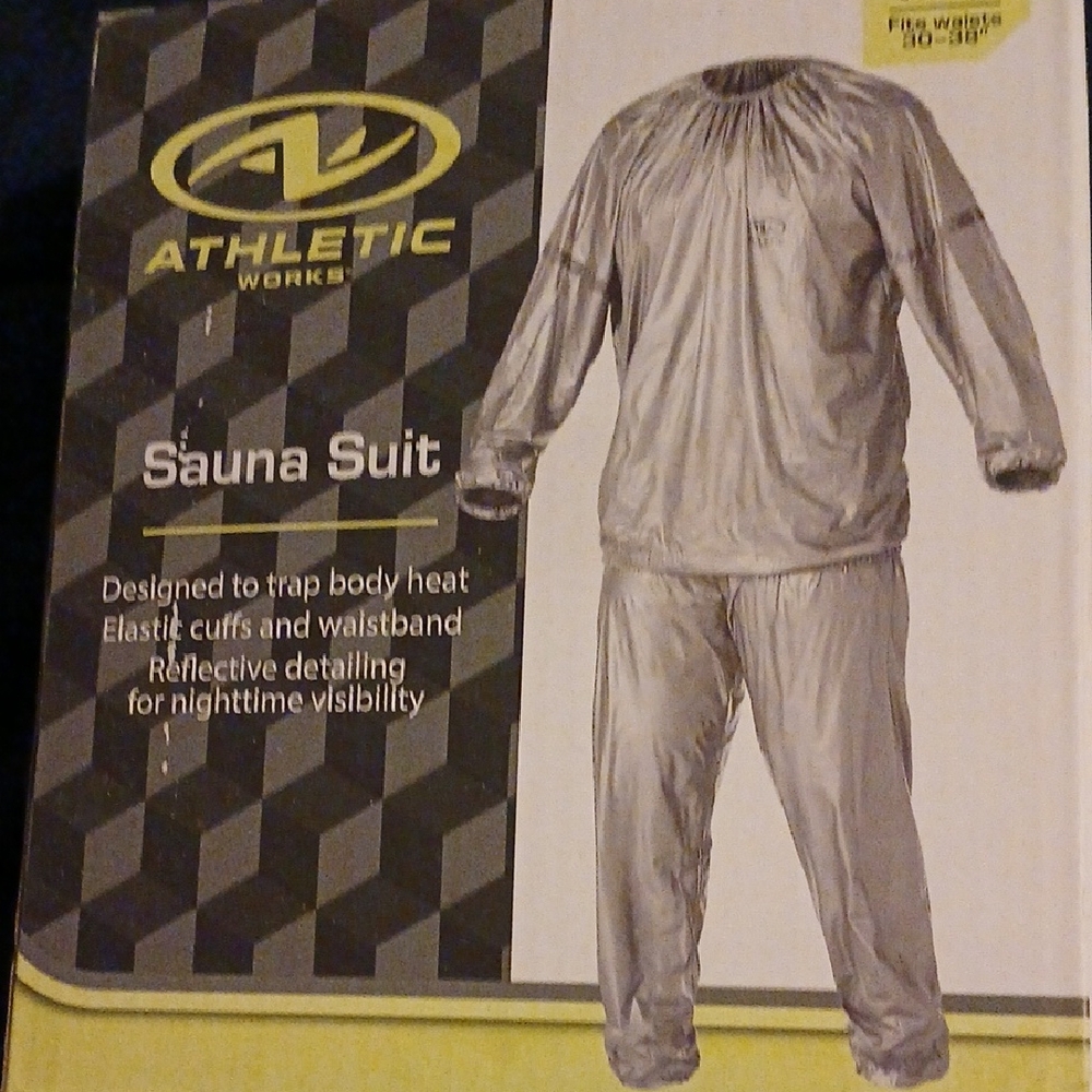 Athletic Works Silver Sauna Suit